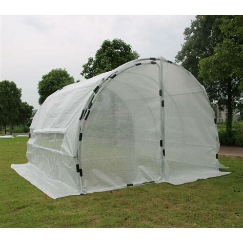 grow1 heavy duty metal hoop house greenhouse|GROW1 Heavy Duty Greenhouse Hoop House (20'x10'x6.5') .